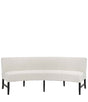 GISELLE matsofa - 260 cm kurvet Artwood Sofa