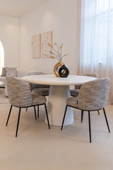 Spisestol Elvi mocca chunky Richmond Interiors Spisestol