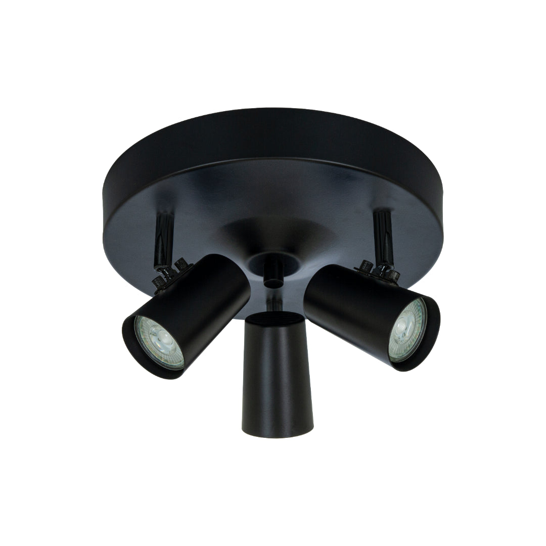 PILOT takspot rund 3-lys