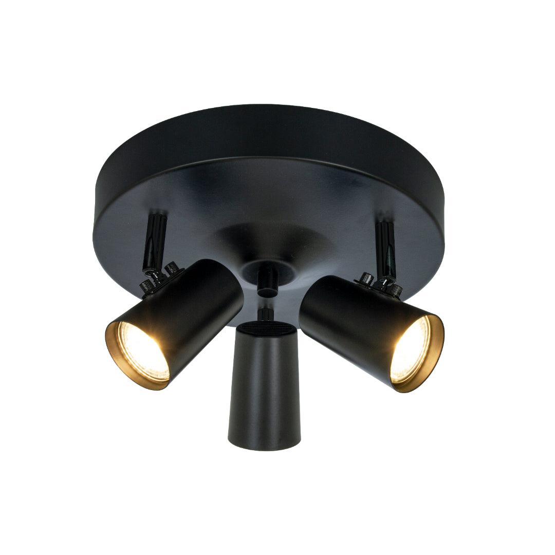 PILOT takspot rund 3-lys