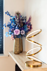 Bordlampe Jaimin børstet gull Richmond Interiors Bordlampe