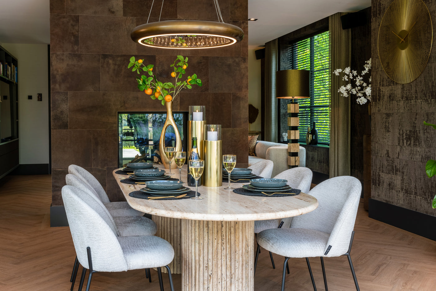 Spisestol Alyssa cream fusion Richmond Interiors Spisestol