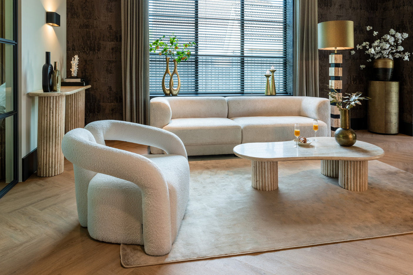 Console La Cantera beige Richmond Interiors Konsollbord