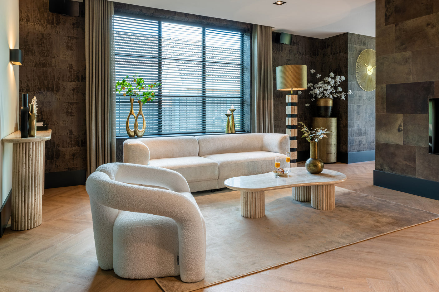 Salongbord La Cantera beige Richmond Interiors Sofabord