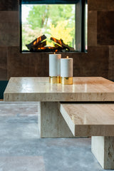 Sofabord La Cantera beige sett med 2 Richmond Interiors Sofabord