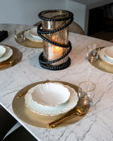 Orkanlampe Edison svart Richmond Interiors Lanterne og lysglass