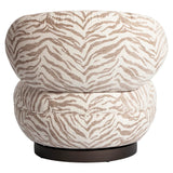Lounge chair Jace beige tiger svingbar Richmond Interiors Lenestol