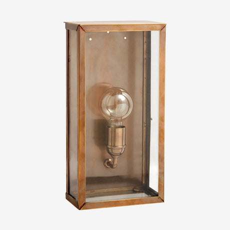 EOS vegglampe / utendørs lampe - h40 cm - brassing finish Nordal LAMP OUTDO