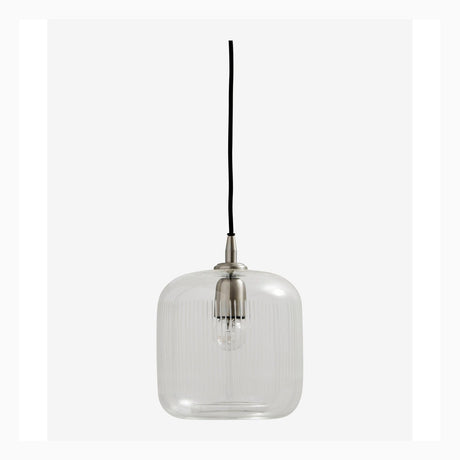 BRIGHT pendel i klart glass - h21 cm Nordal HANG LAMPS