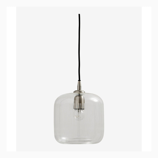 BRIGHT pendel i klart glass - h21 cm Nordal HANG LAMPS