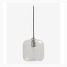 BRIGHT pendel i klart glass - h21 cm Nordal HANG LAMPS