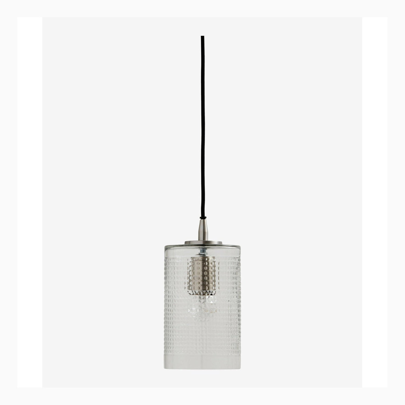 BRIGHT klarglas pendel - h22 cm Nordal HANG LAMPS