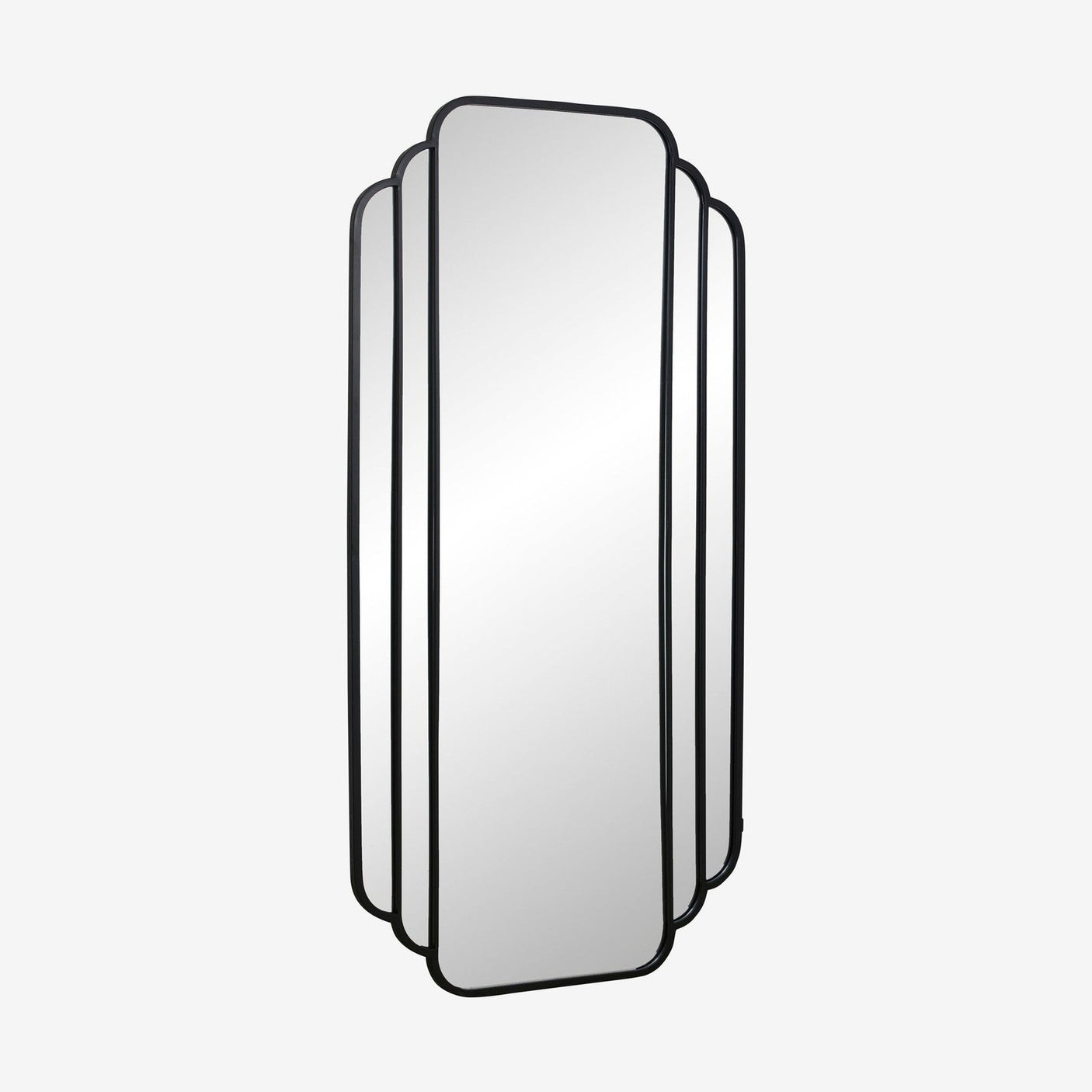 SKYLARK stort speil i jern - 200x100 cm - sort Nordal MIRRORS