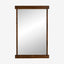 ARDEA speil med treramme - 80x52 cm - natur Nordal MIRRORS