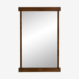 ARDEA speil med treramme - 80x52 cm - natur Nordal MIRRORS