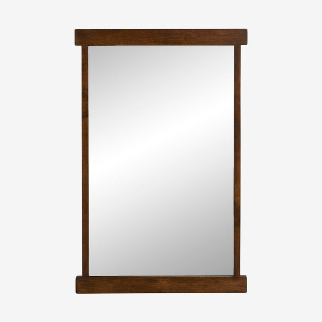 ARDEA speil med treramme - 80x52 cm - natur Nordal MIRRORS
