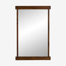 ARDEA speil med treramme - 80x52 cm - natur Nordal MIRRORS