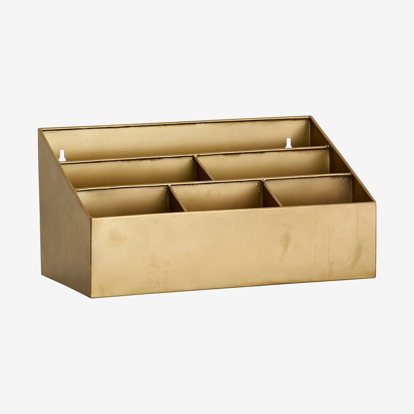 ADASI oppbevaringsbasseng i jern. 40x23 cm - gullfinish Nordal WALL/ DISP