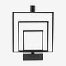 SQUARE lysestaker i jern og marmor - h27 cm - sort Nordal CANDLEHOLD