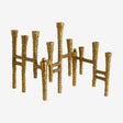 VAILA lysestage - h35,5 cm - gull finish Nordal CANDLEHOLD