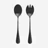 BLACK salatkjøtt - 2 deler - mat sort Nordal CUTLERY