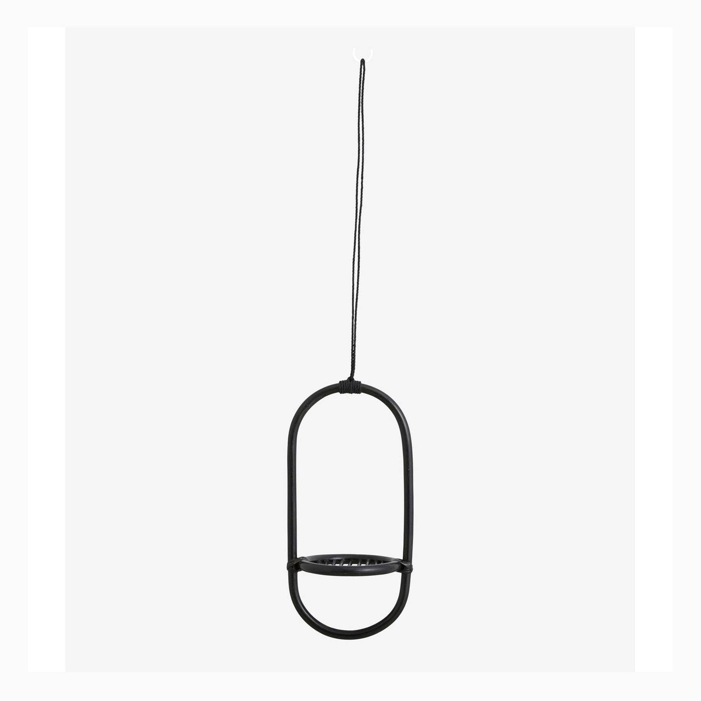 ELBA planteheng til henging urtepott ø18 cm - sort Nordal DECO ITEMS