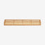 SHELFI hylle i rattan med flet - l91 cm - natur Nordal SHELVES