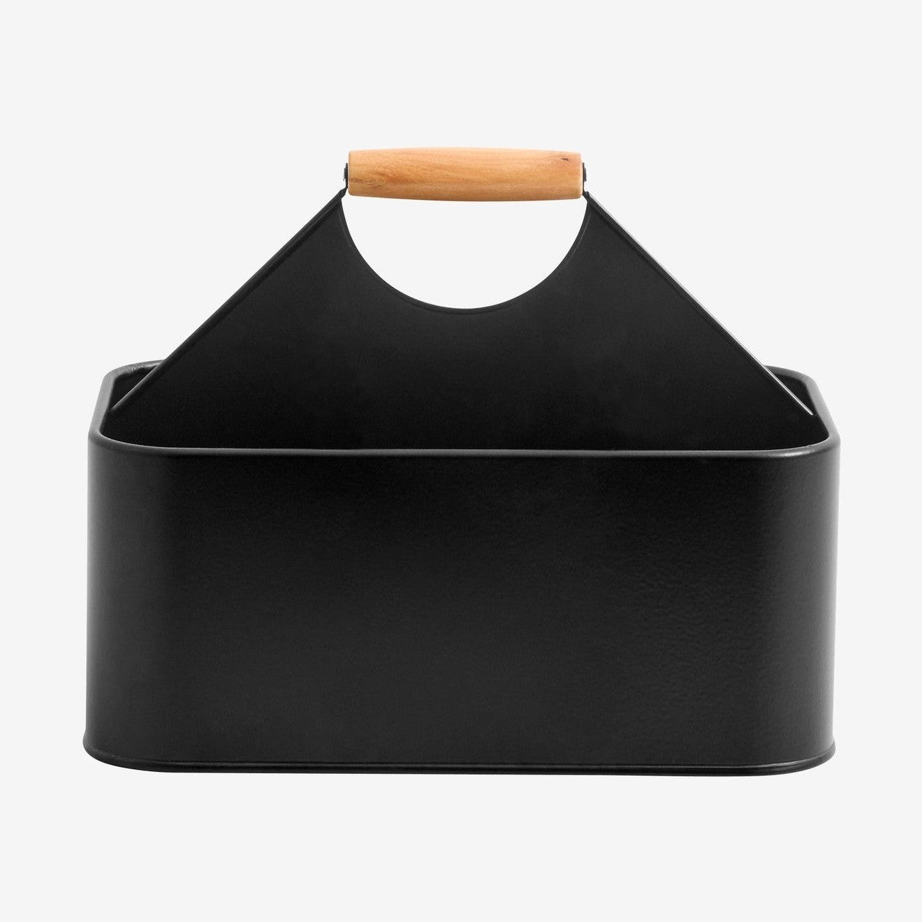 CLEANY vaskekurv av jern - 30x18 cm - matt svart Nordal CLEANING