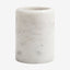 MARBLE tannkrus i marmor - h10 cm - hvit Nordal BATHROOM A