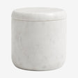 MARBLE Marmorslagre - h10 cm - hvit Nordal BATHROOM A
