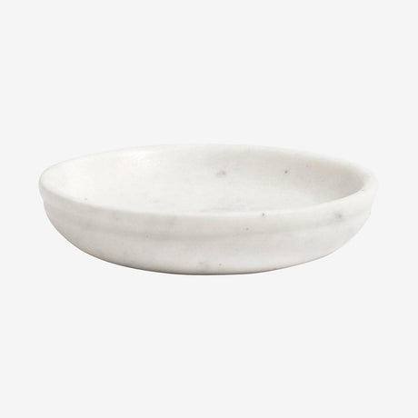 Marble skål i marmor - ø10 cm - hvit Nordal BATHROOM A