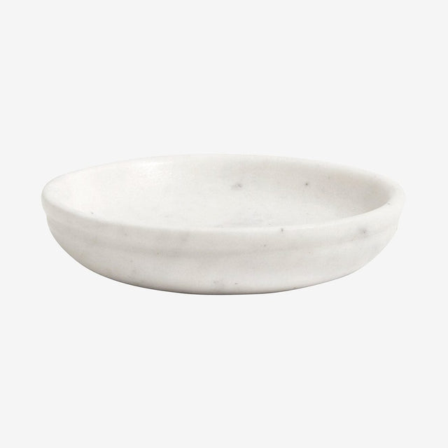Marble skål i marmor - ø10 cm - hvit Nordal BATHROOM A