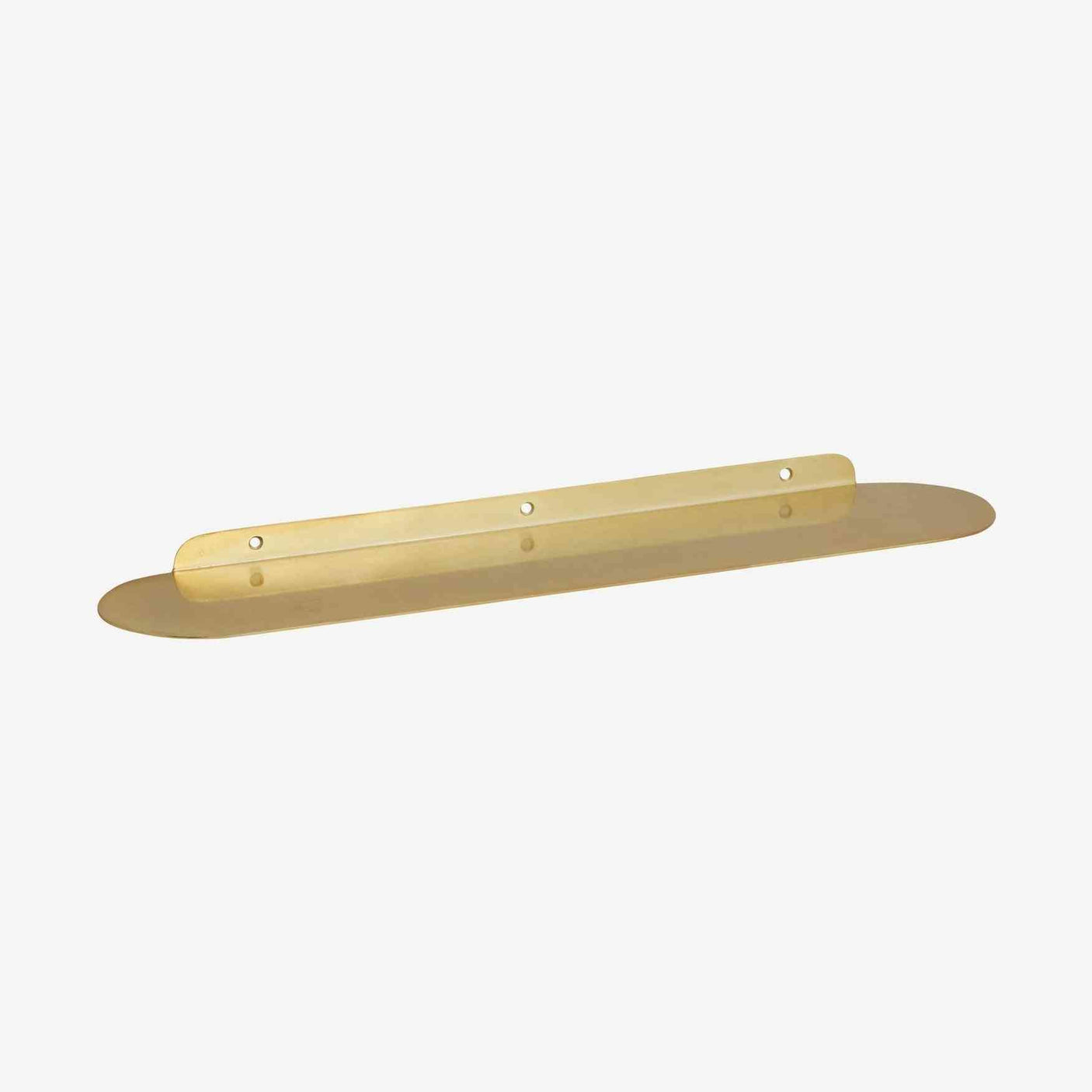 FANOE hylle i jern - stor - L52 cm - gull finish Nordal SHELVES