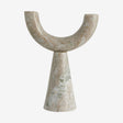 RIF Marmor lysestake - h26,5 cm - lysbrun Nordal CANDLEHOLD