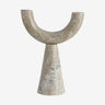 RIF Marmor lysestake - h26,5 cm - lysbrun Nordal CANDLEHOLD