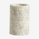 OTOK firetagsmarmor - medium - h8,5 cm - lysbrun Nordal CANDLEHOLD