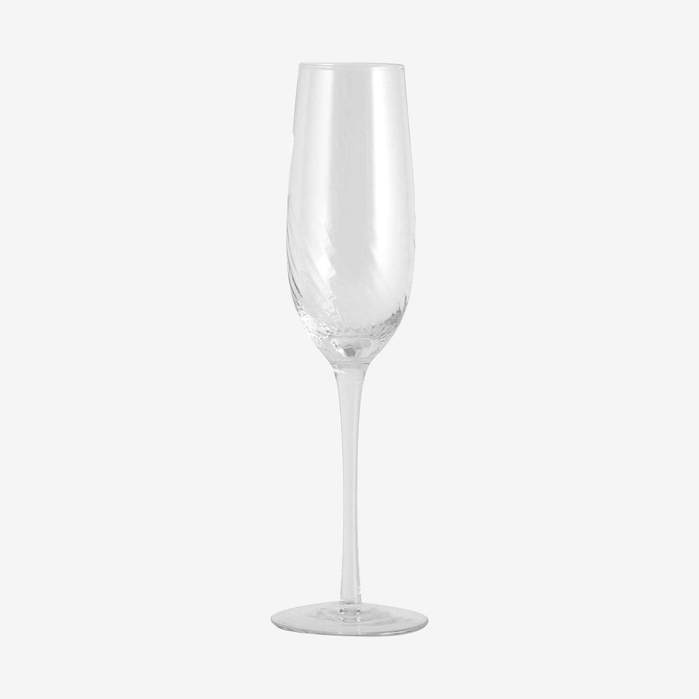 GARO champagne glass - h27,5 cm - klart glass Nordal GLASS/JUGS