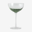 GARO cocktailglas - h18 cm - klar glass/grønn Nordal GLASS/JUGS