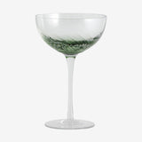 GARO cocktailglas - h18 cm - klar glass/grønn Nordal GLASS/JUGS