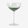 GARO cocktailglas - h18 cm - klar glass/grønn Nordal GLASS/JUGS