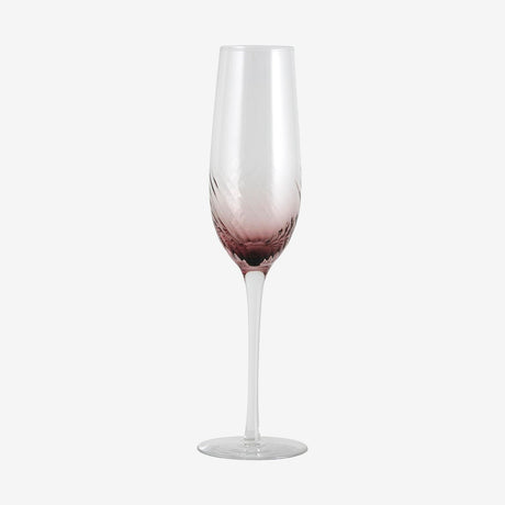 GARO champagne glass - h27,5 cm - klart glass/lilje Nordal GLASS/JUGS