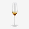 GARO champagneflasker - h27,5 cm - klart glass/blågul Nordal GLASS/JUGS