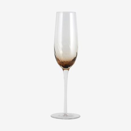 GARO champagneflasker - h27,5 cm - klart glass/brunt Nordal GLASS/JUGS