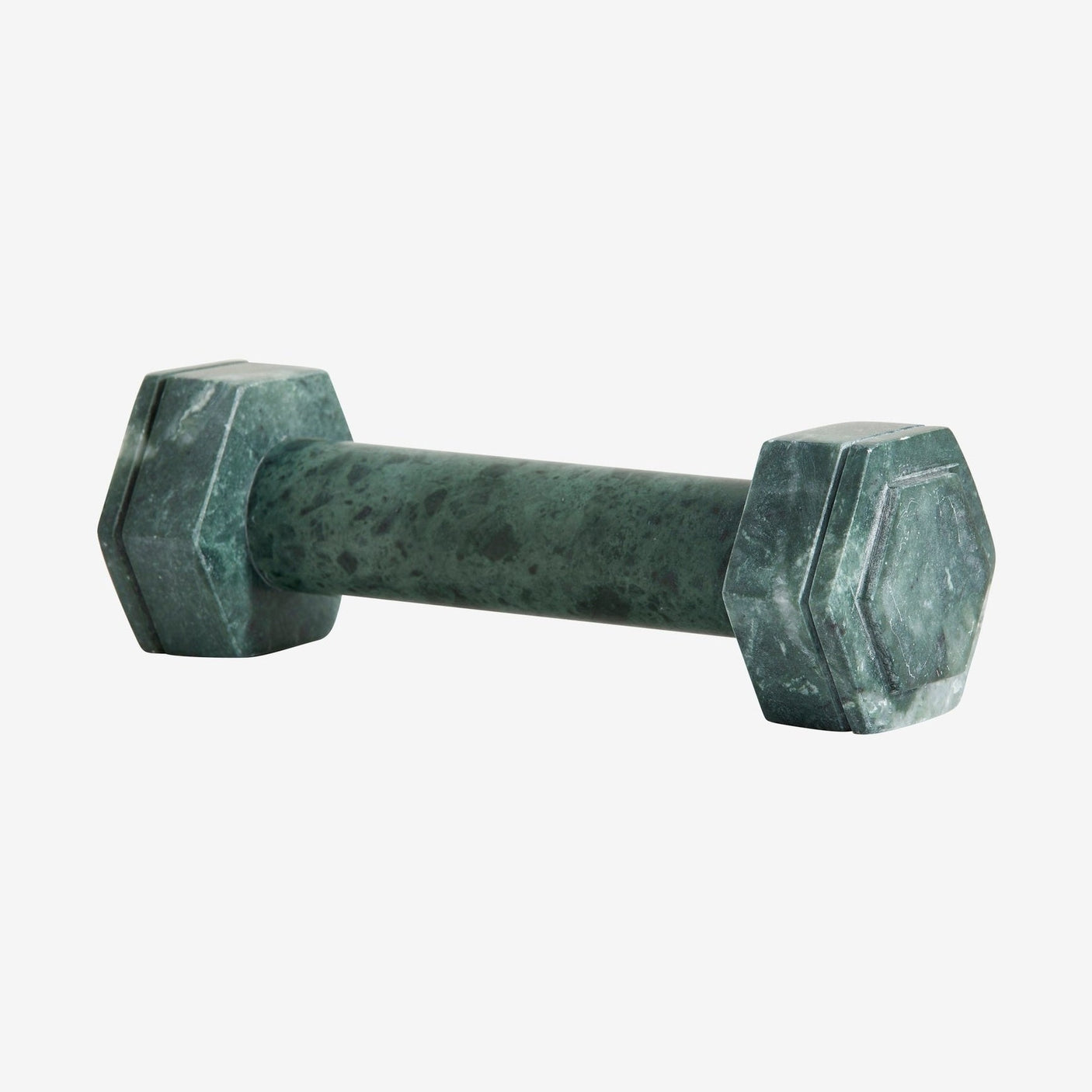 HVAR håndvekt til dekorasjon - l19,5 cm - grønn marmor Nordal DECO ITEMS