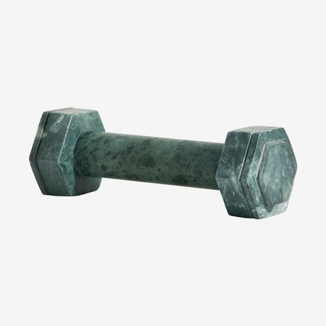 HVAR håndvekt til dekorasjon - l19,5 cm - grønn marmor Nordal DECO ITEMS