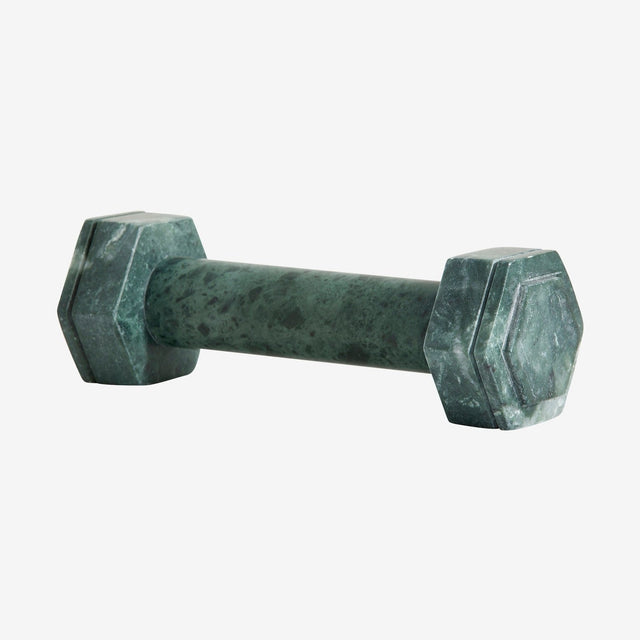 HVAR håndvekt til dekorasjon - l19,5 cm - grønn marmor Nordal DECO ITEMS