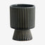 MULL krukker i stein - small - ø10 cm - blågrå Nordal INDOOR POT