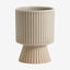 MULL krukker i stein - small - ø10 cm - sand Nordal INDOOR POT