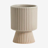 MULL krukker i stein - small - ø10 cm - sand Nordal INDOOR POT