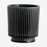 OXNA-gresspotter i stein - ø15 cm - blågrå Nordal INDOOR POT
